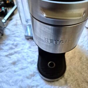 Keurig Silver and Black Coffee Maker